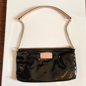 New Kate Spade black patent leather purse